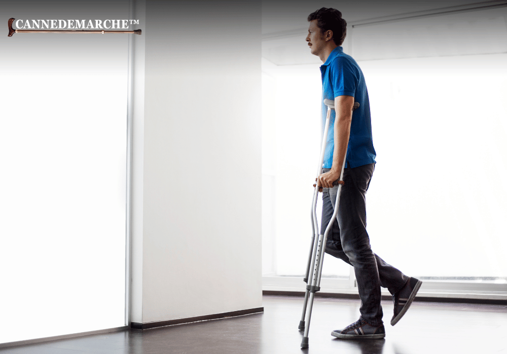 Comment marcher avec des cannes anglaises sans se fatiguer ?