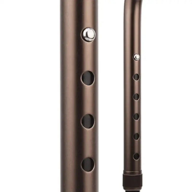 Béquille Antidérapante 4 Pied - Marron - canne de marche