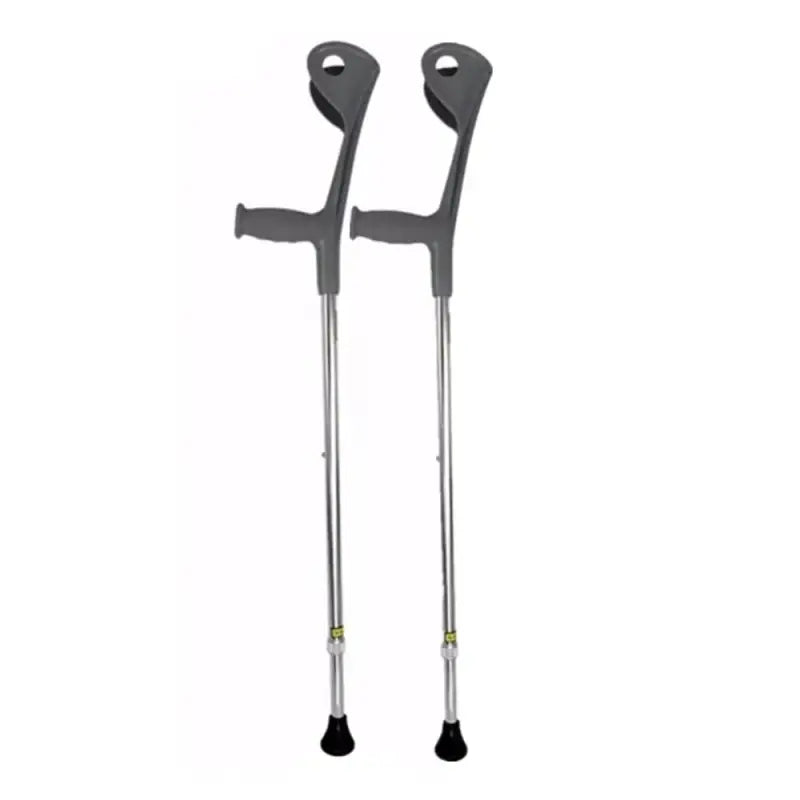 Béquille avant bras - 1 Paire Noire - canne de marche