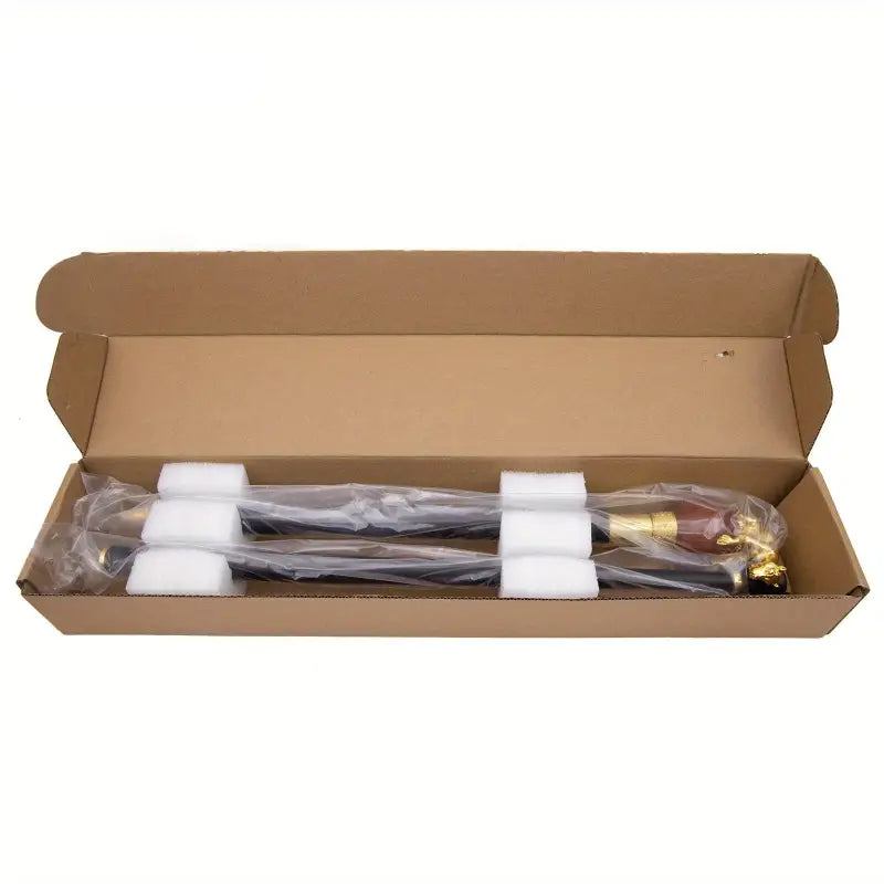 Canne à pommeau décorée - Léopard - canne de marche