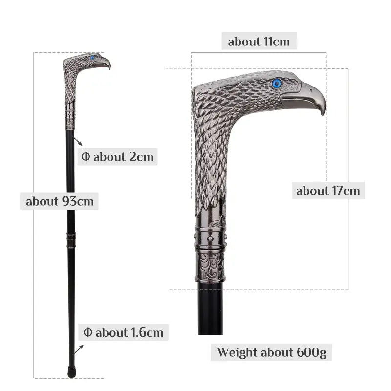 Canne de Luxe Aigle Bleu - Aigle Bleu - canne de marche