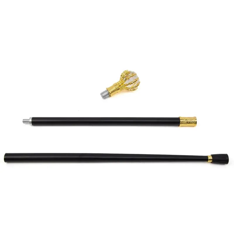 Canne de luxe boule transparent - 97cm - canne de marche