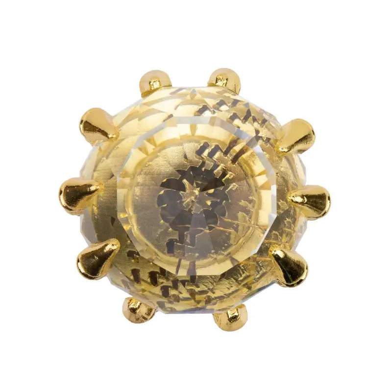 Canne de luxe boule transparent - 97cm - canne de marche