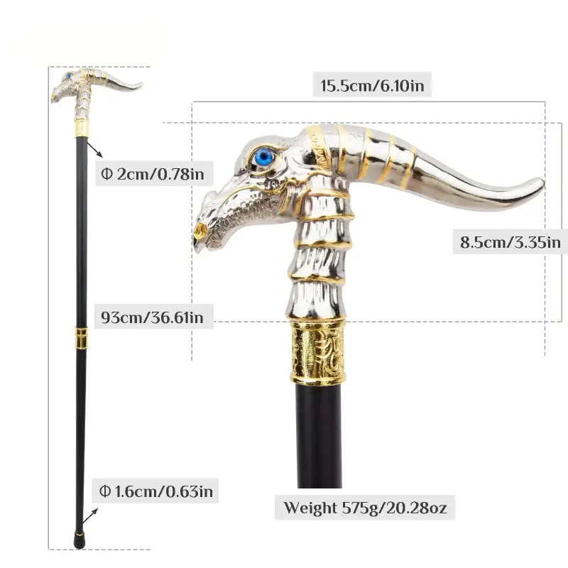 Canne de Luxe Dinosaure - Dinosaure - canne de marche