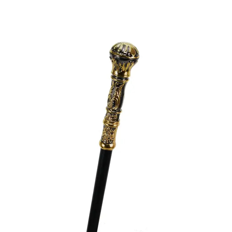 Canne de Luxe Noire Doré - Noir doré - canne de marche