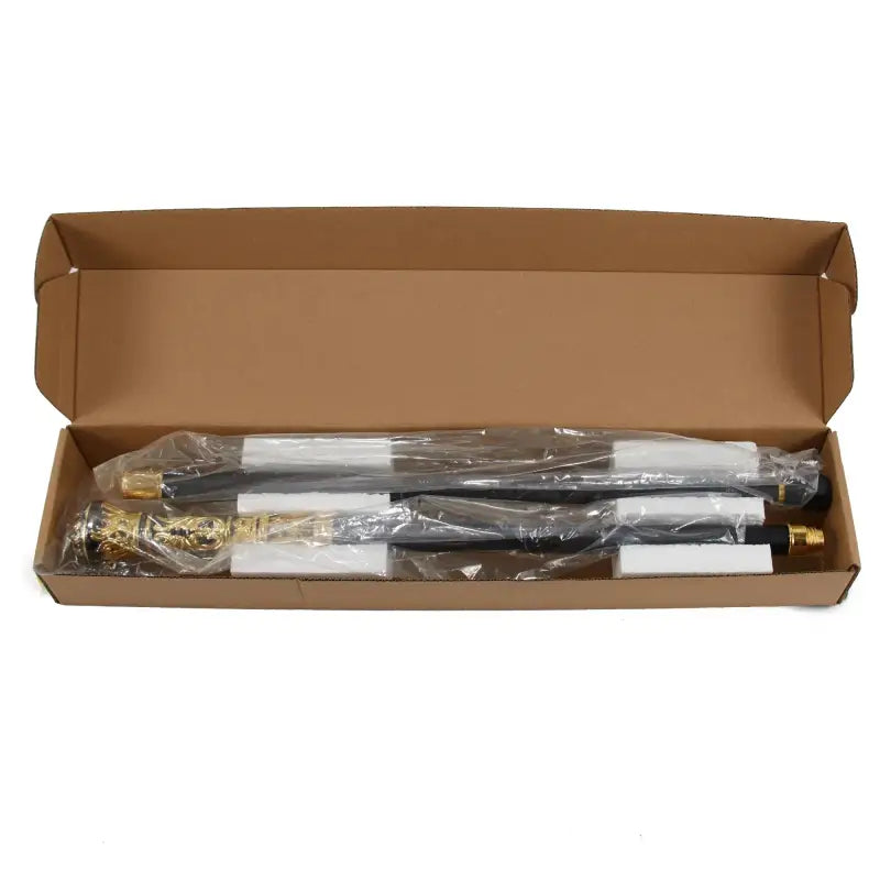 Canne de Luxe Noire Doré - Noir doré - canne de marche