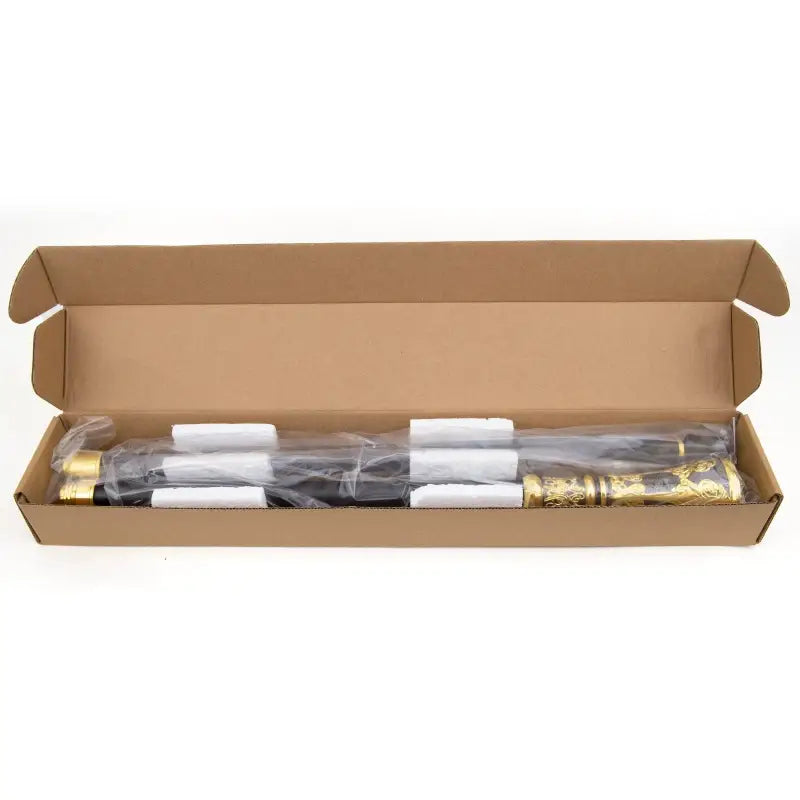 Canne de Luxe Or et Noir - Or et Noir - canne de marche