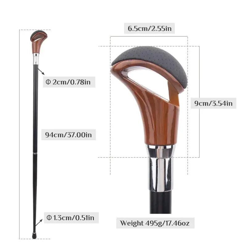 Canne de luxe - Racing - canne de marche