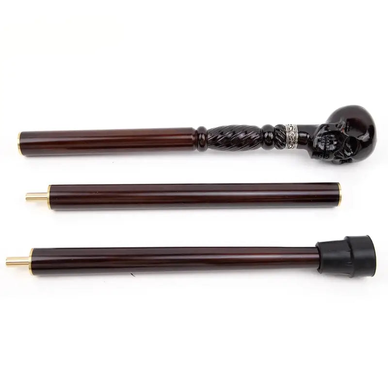 Canne de luxe Sculpté - Crane - canne de marche