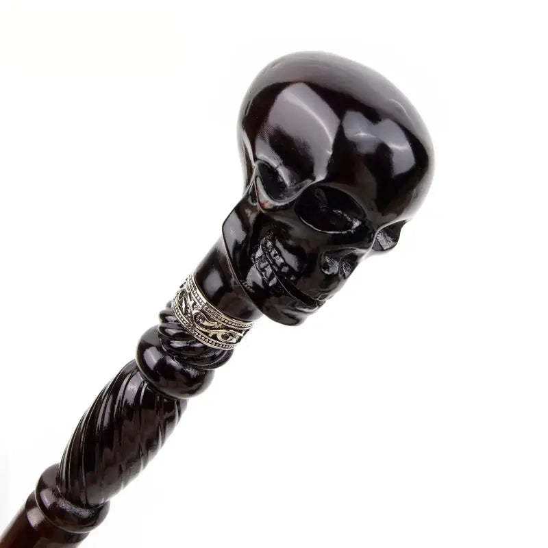 Canne de luxe Sculpté - Crane - canne de marche