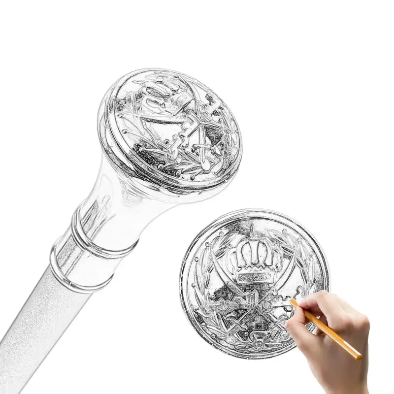 Canne de Luxe Sword Cross - Sword - canne de marche