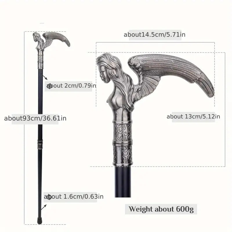 Canne de marche ange - Ange - canne de marche