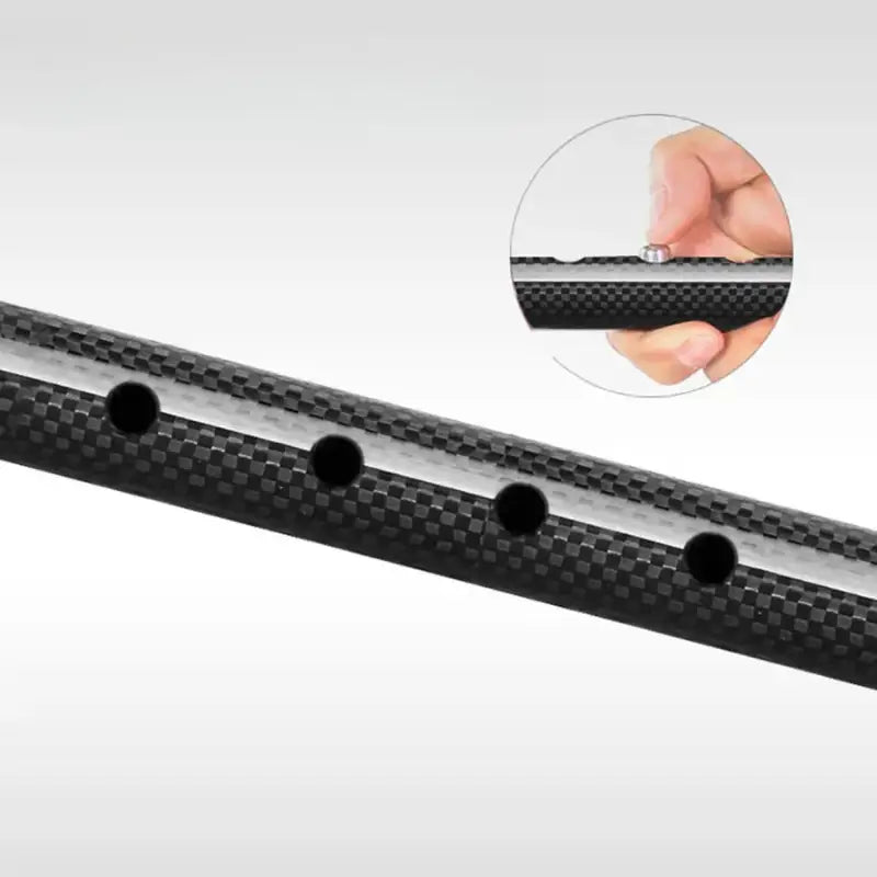 Canne de marche carbone - Noir - canne de marche