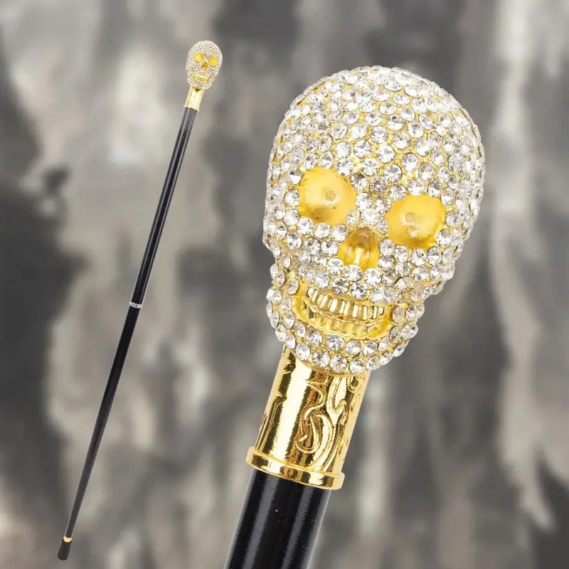 Canne de marche Crâne - 90cm - canne de marche