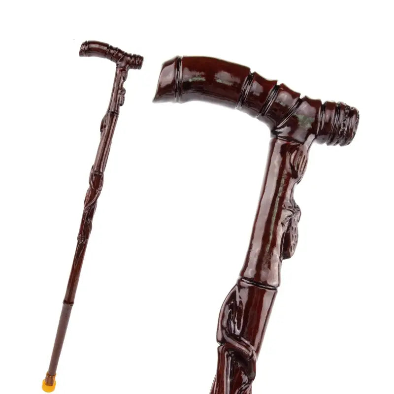 Canne de marche en Bambou - Bambou - canne de marche