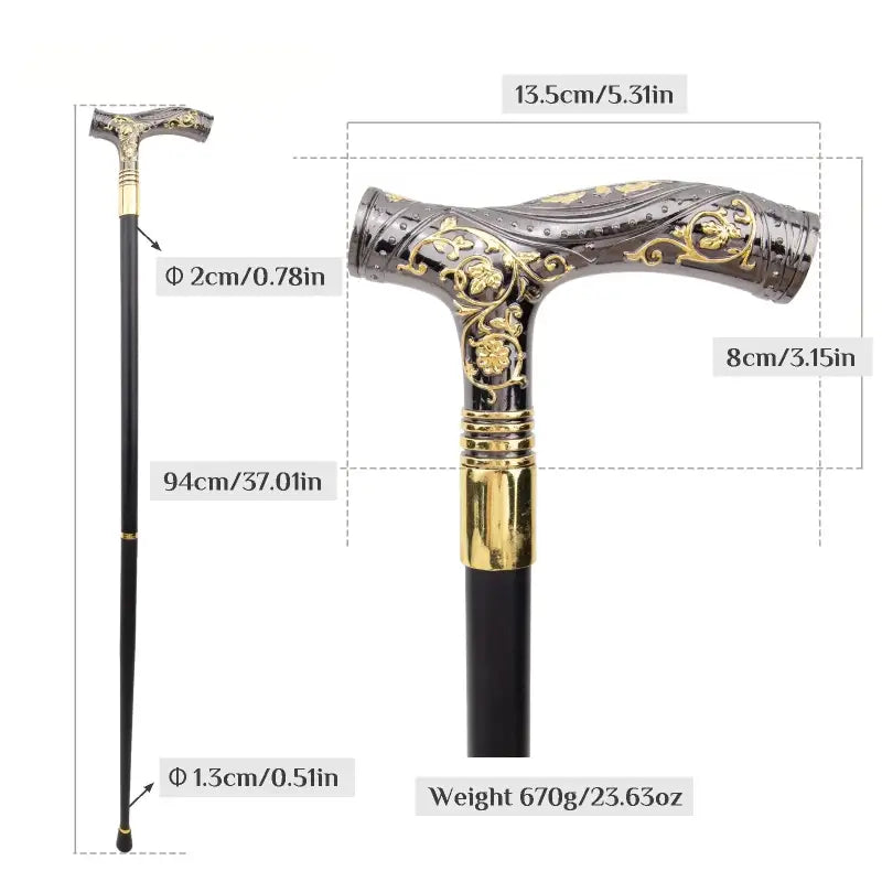 Canne de marche de luxe - Antique - canne de marche