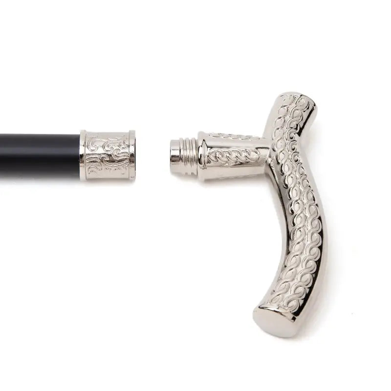 Canne de marche Luxe argenté - Argenté - canne de marche