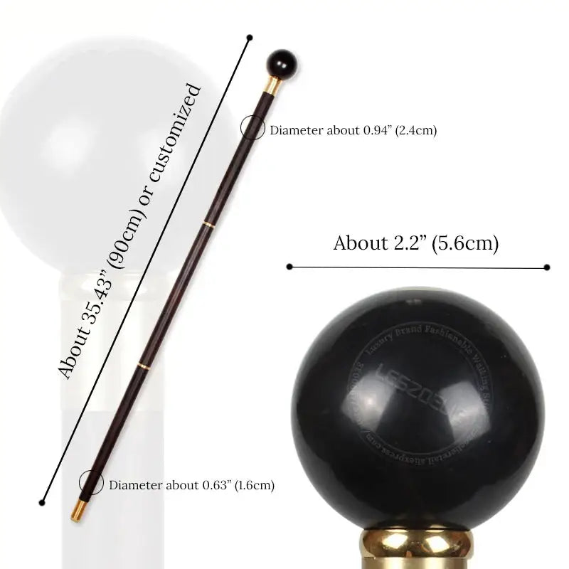 Canne de marche luxe billard - canne de marche