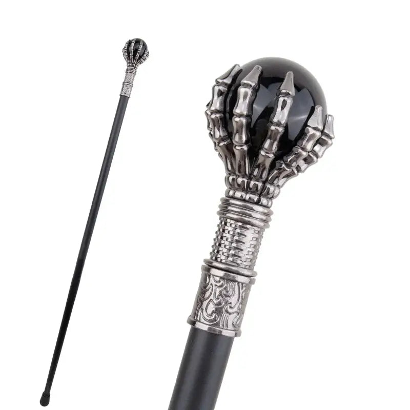 Canne de marche luxe boule - Noir - canne de marche