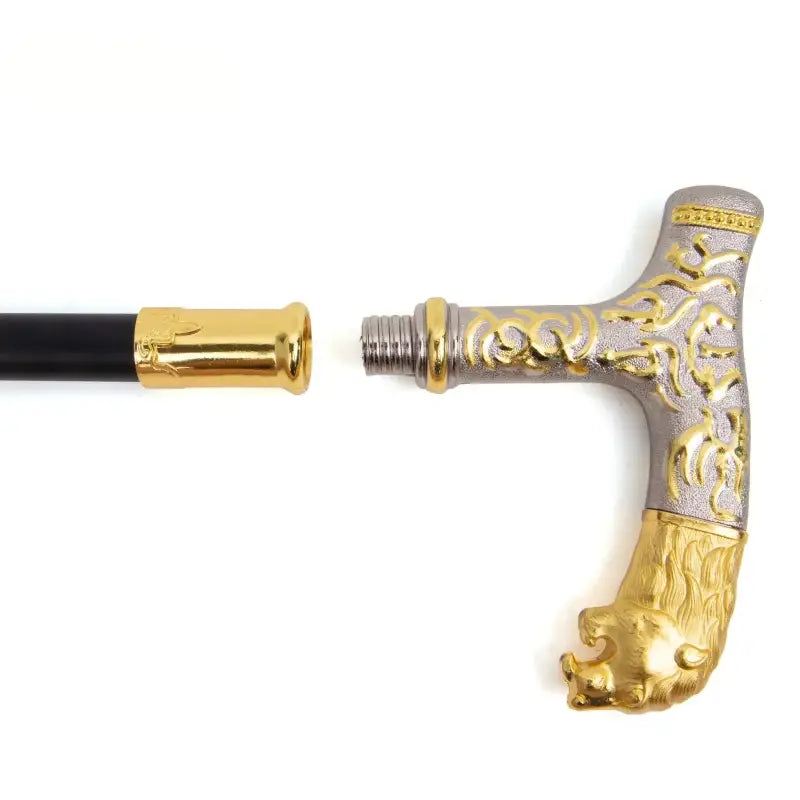 Canne de marche Luxe Lion - Tête de Lion - canne de marche