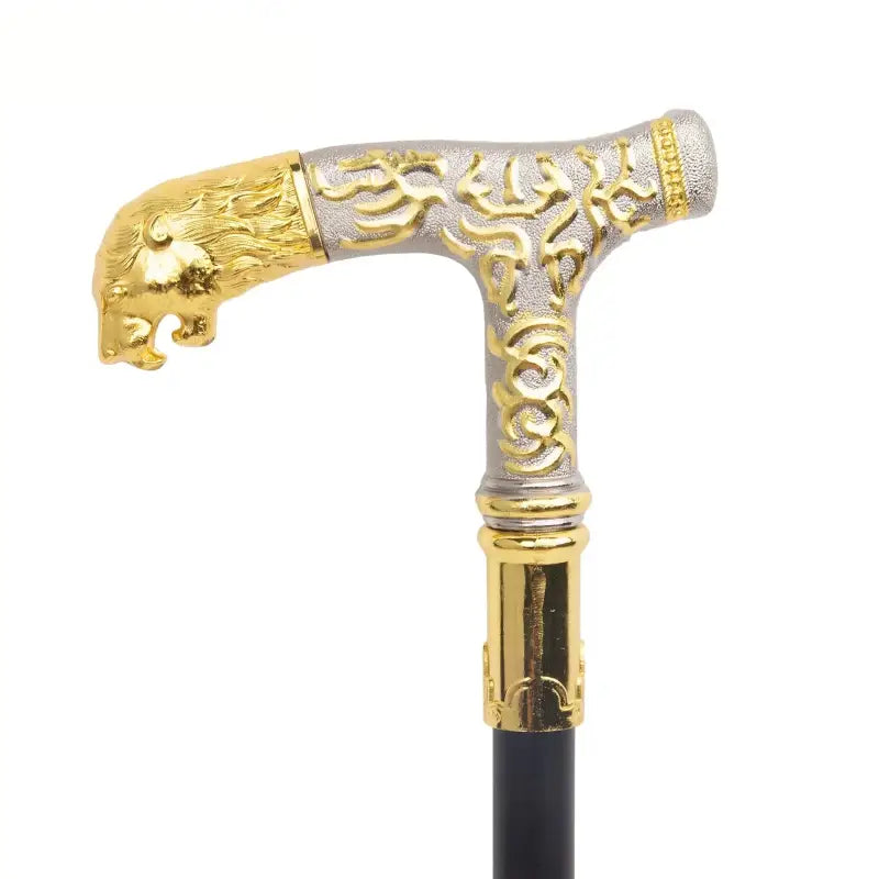 Canne de marche Luxe Lion - Tête de Lion - canne de marche