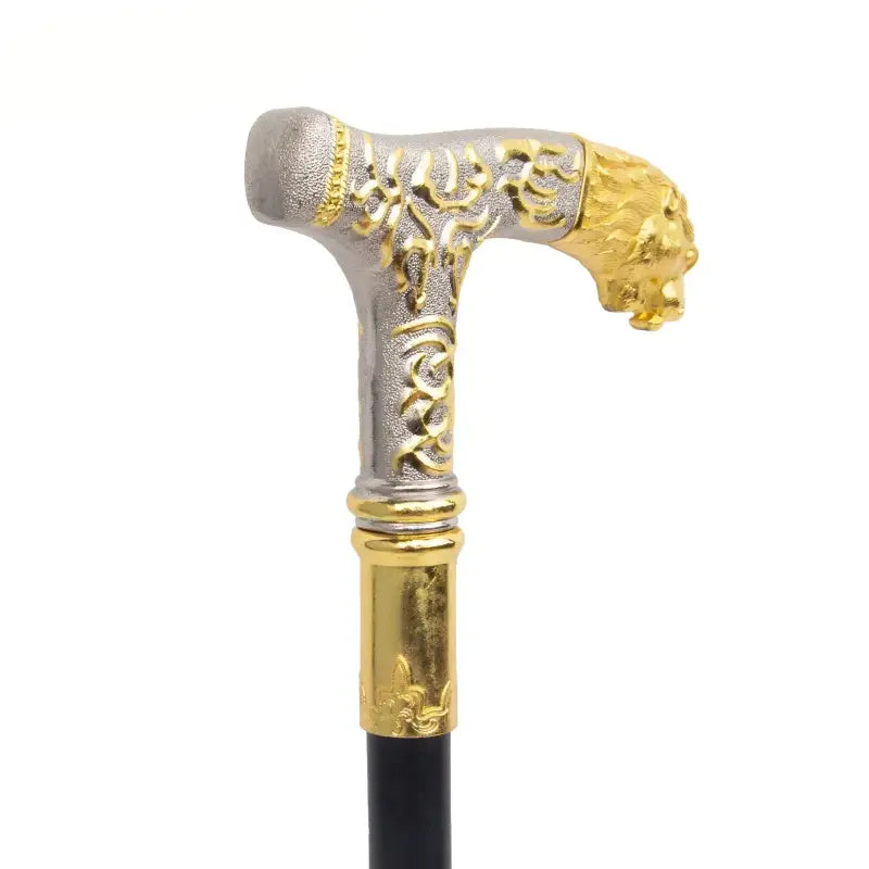 Canne de marche Luxe Lion - Tête de Lion - canne de marche