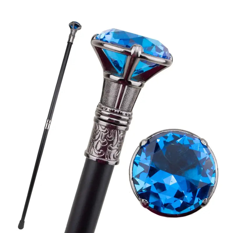 Canne de marche Luxe milord - Saphir - canne de marche