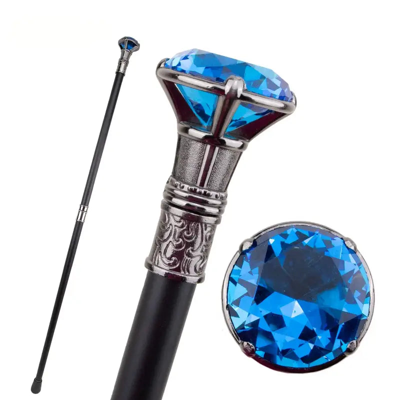 Canne de marche Luxe milord - Saphir - canne de marche