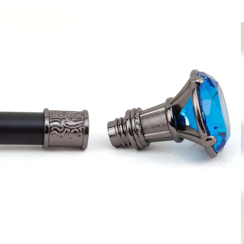 Canne de marche Luxe milord - Saphir - canne de marche