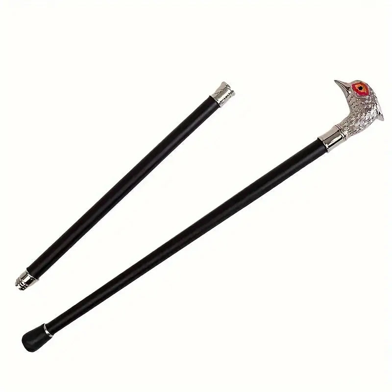 Canne de marche luxe tête d’aigle - Tête d’aigle argentée - canne de marche