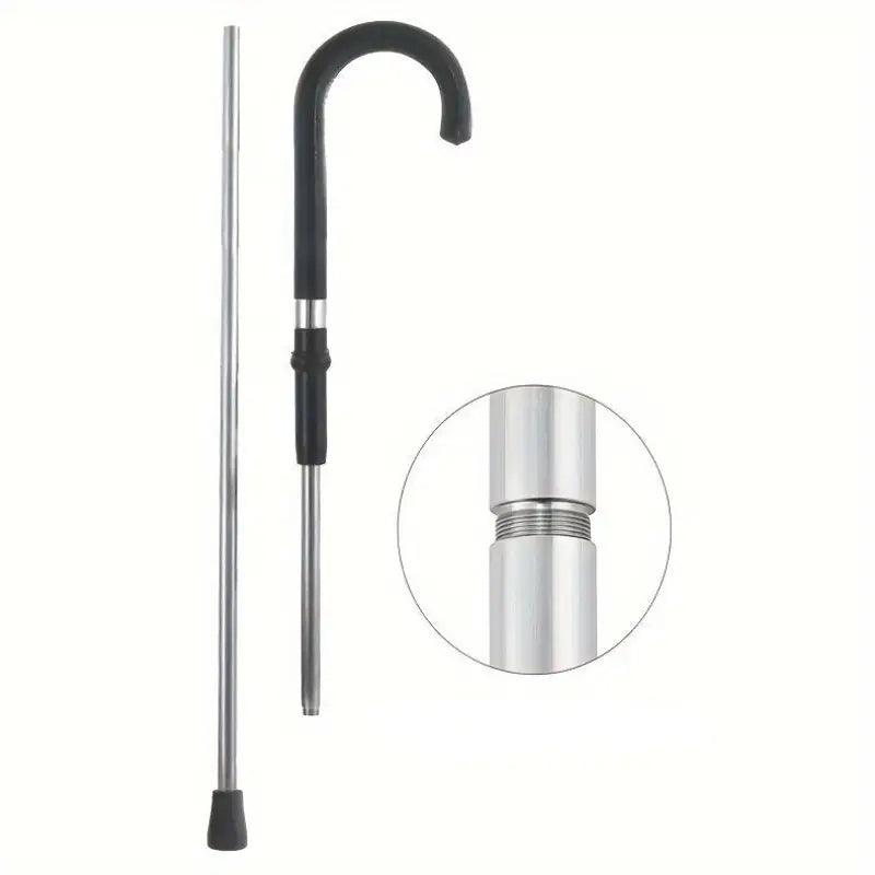 Canne de marche vintage - Noir - canne de marche