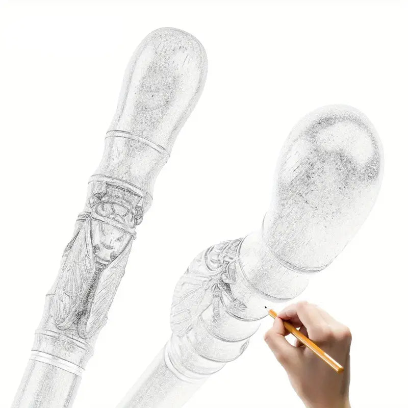 Canne en bambou - 100cm - canne de marche