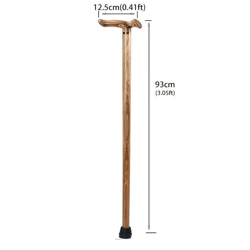Canne en bois élégante - Bois doré - canne de marche
