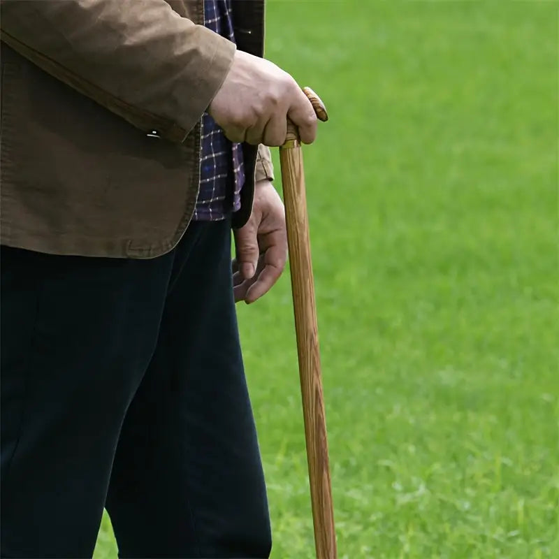 Canne en bois élégante - Bois doré - canne de marche