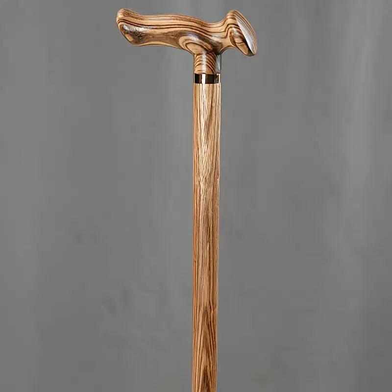 Canne en bois élégante - Bois doré - canne de marche