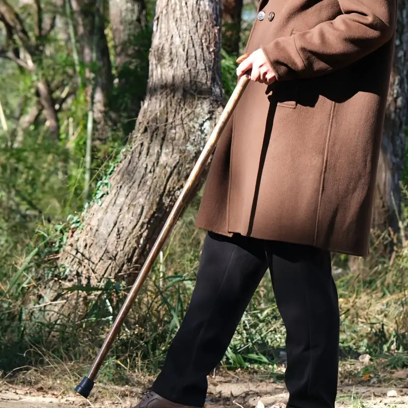 Canne en bois Gentlemen - Bois Massif - canne de marche