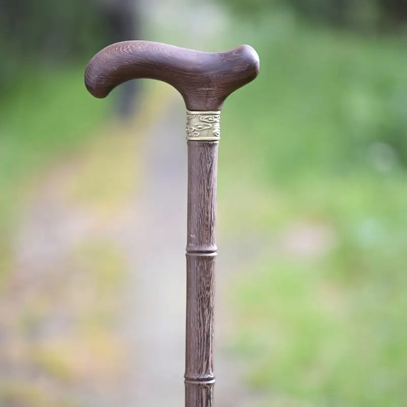 Canne en bois vintage - Bois Vintage - canne de marche