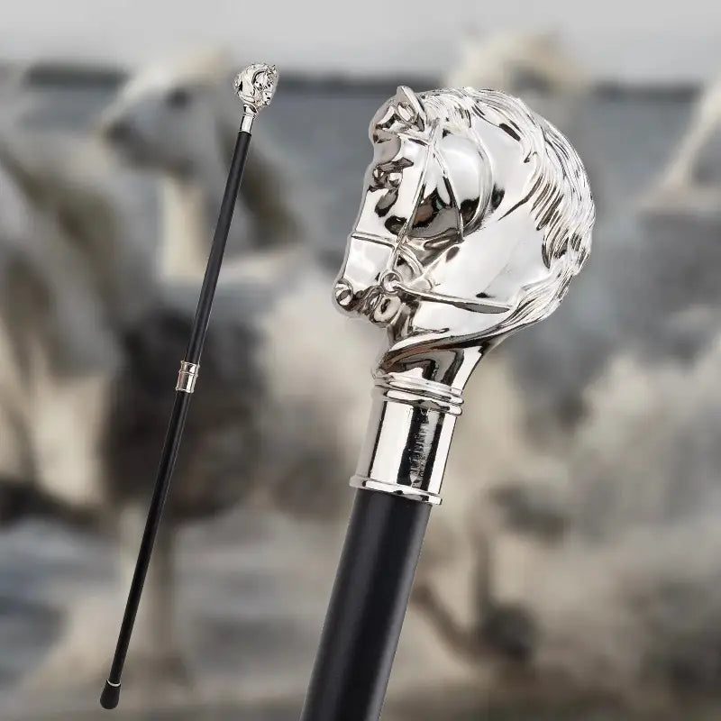 Canne épée Cheval - 93cm - canne de marche