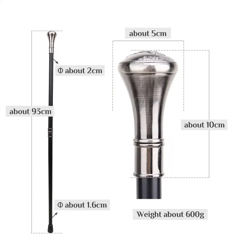 Canne épée franc maçon - 93cm - canne de marche