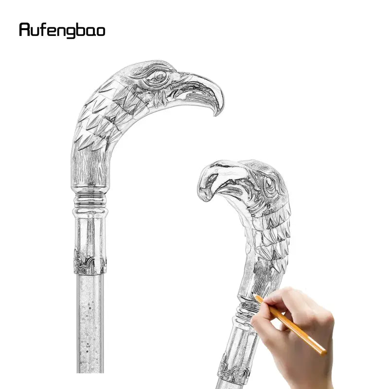 Canne épée luxe Tête d’Aigle - 93cm - canne de marche