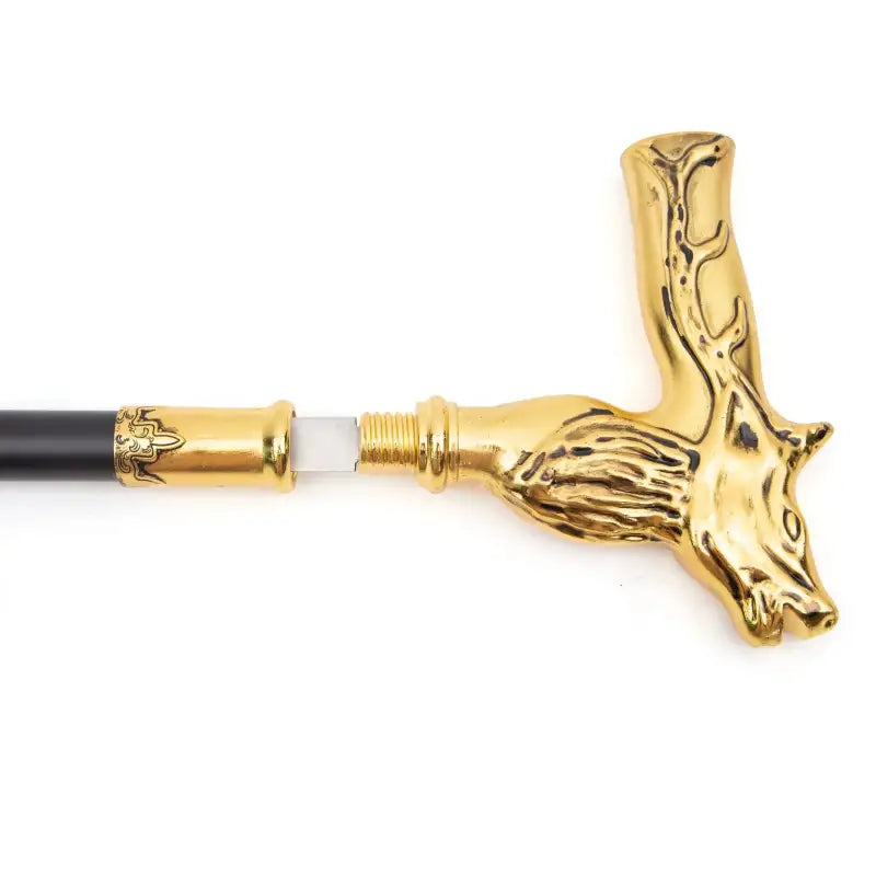 Canne épée Tête de cerf - 92cm - canne de marche