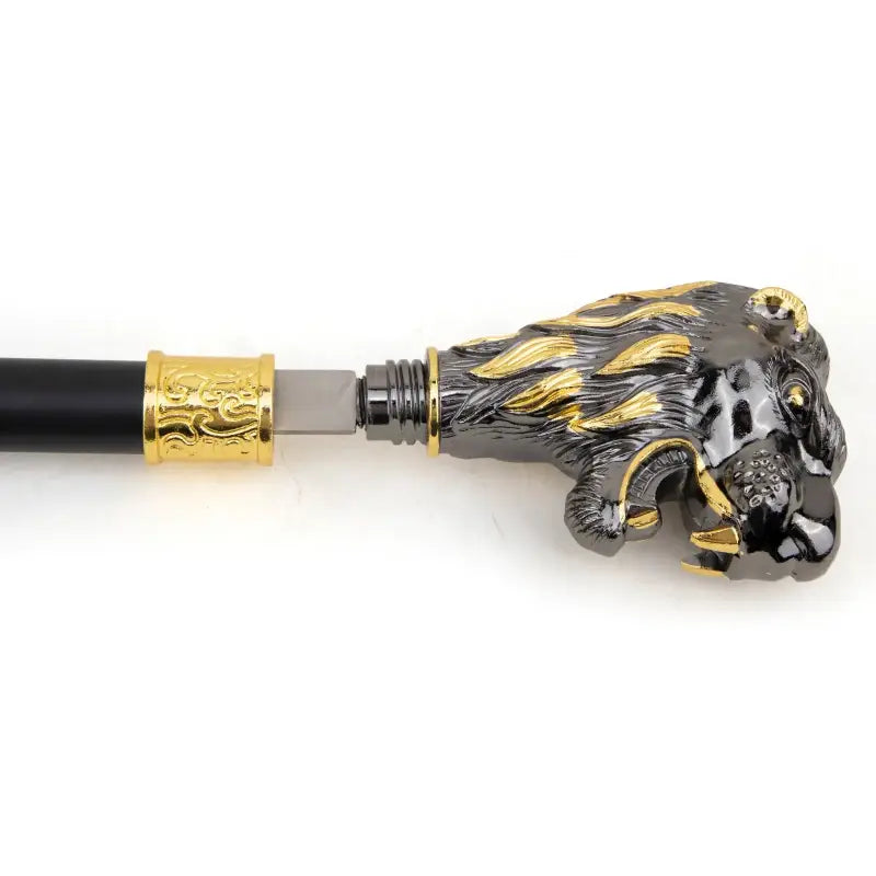 Canne épée Tête de Lion - 93cm - canne de marche