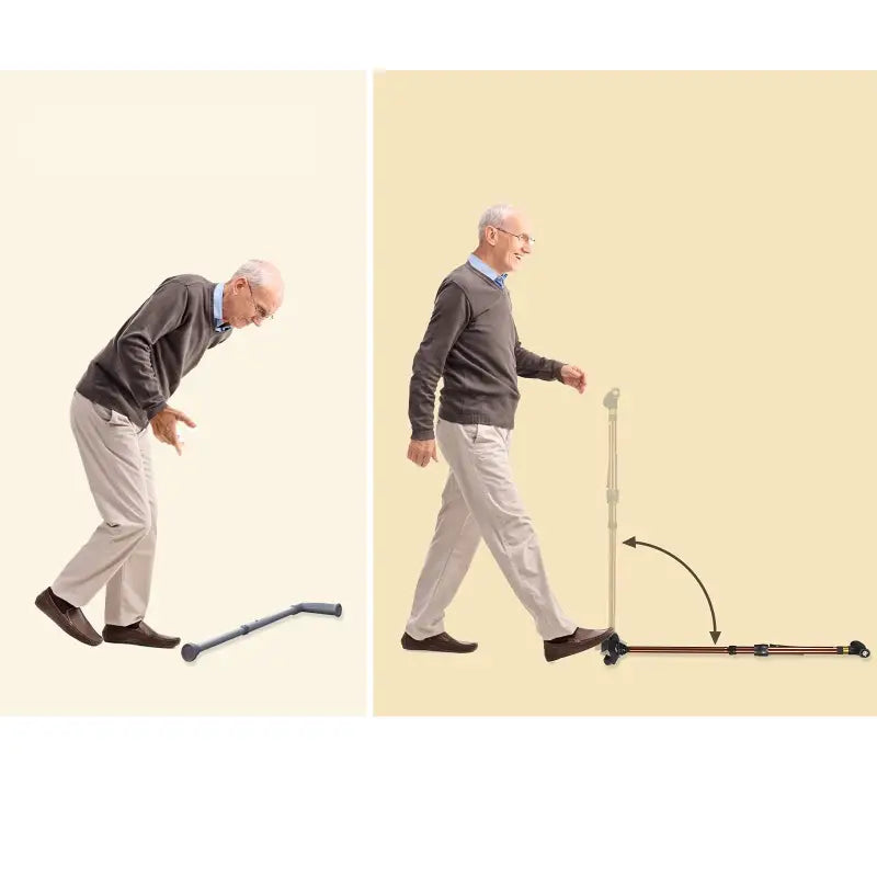 Canne pliante LED - Canne de marche