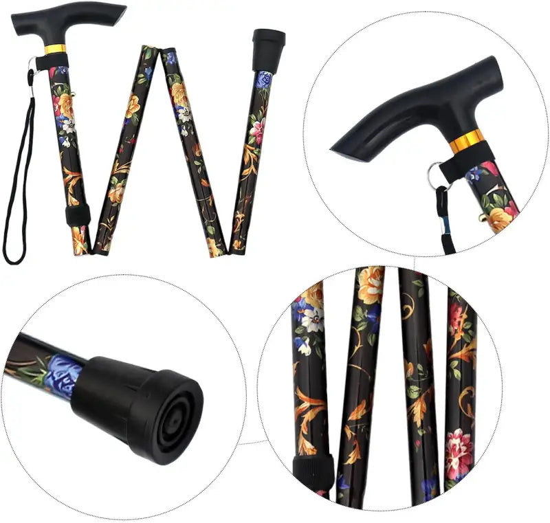 Canne pliante ultra légère - Canne de marche