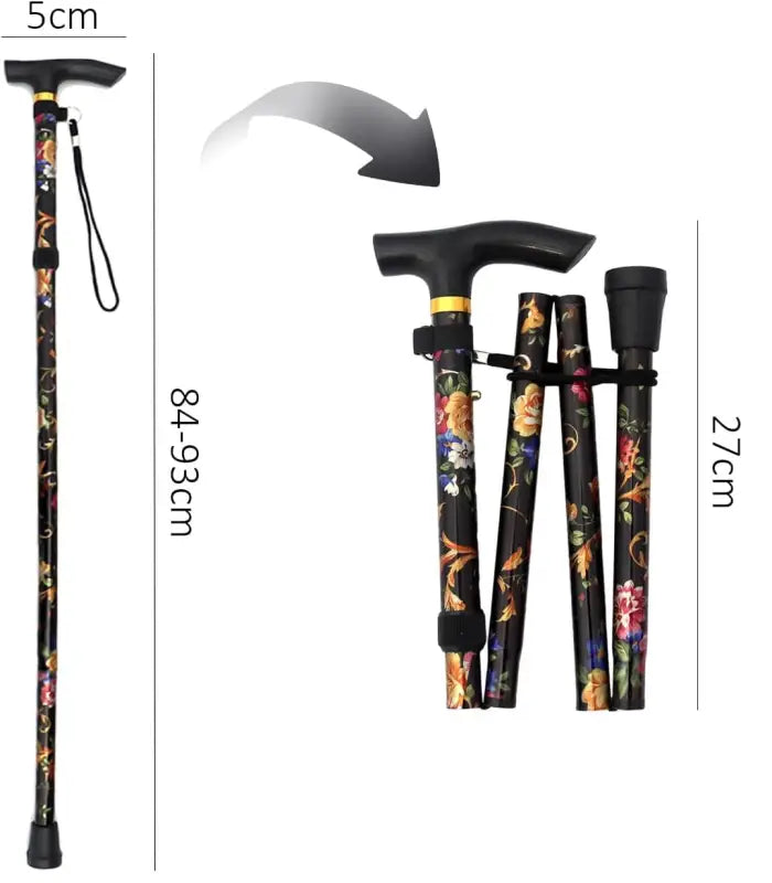 Canne pliante ultra légère - Canne de marche