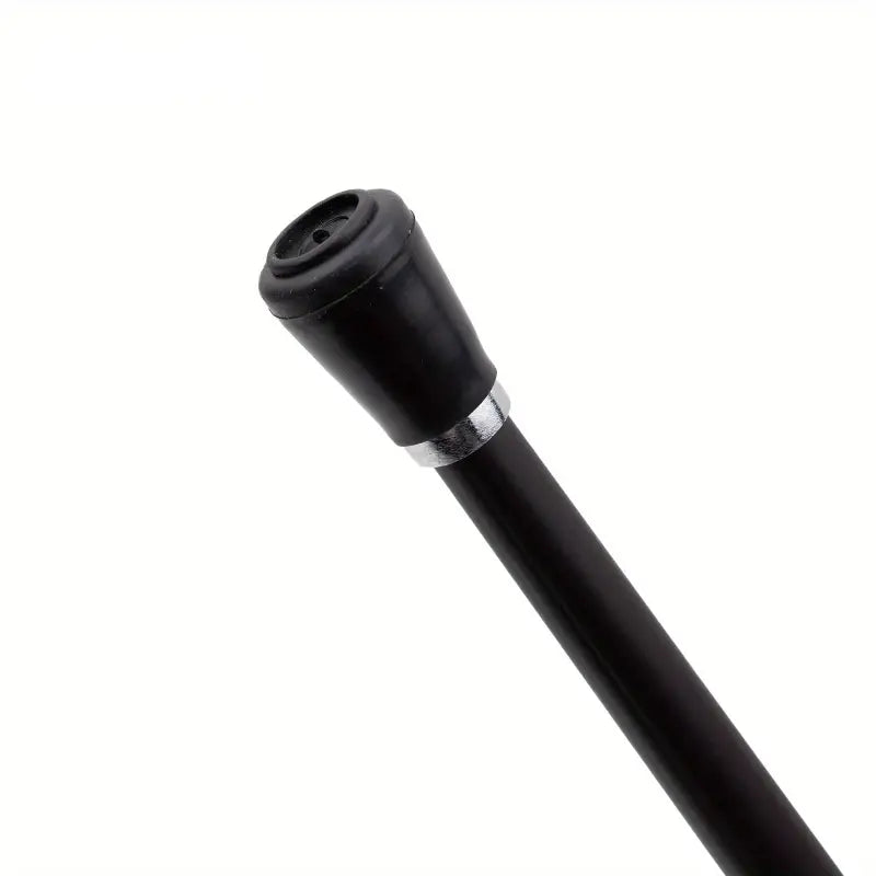 Canne pommeau argent - Noir - canne de marche