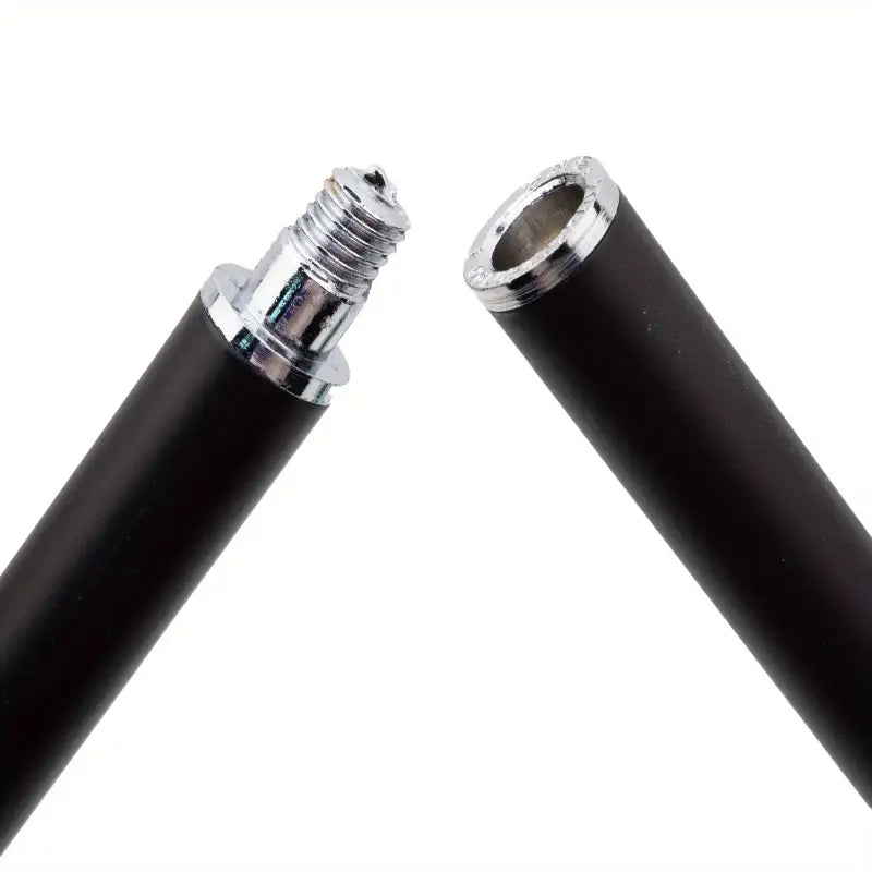 Canne pommeau argent - Noir - canne de marche