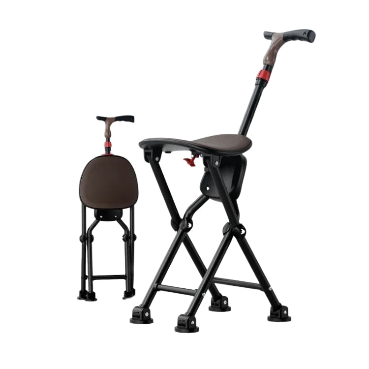 Canne siège pliante ultra légère 4 Pied