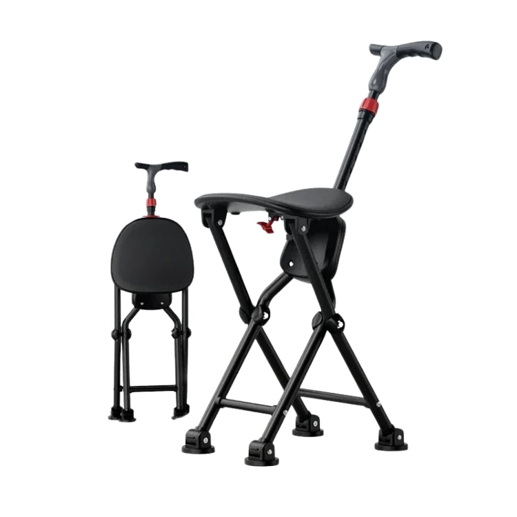Canne siège pliante ultra légère 4 Pied
