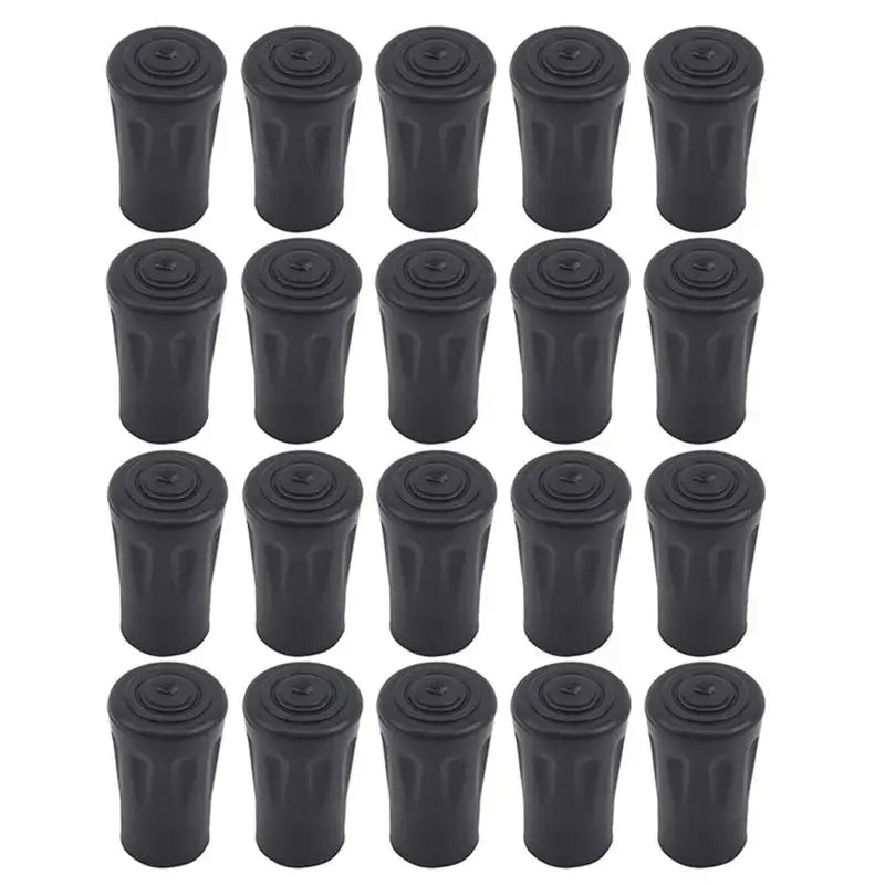 Embout canne de marche - 20pcs - Accessoire de canne
